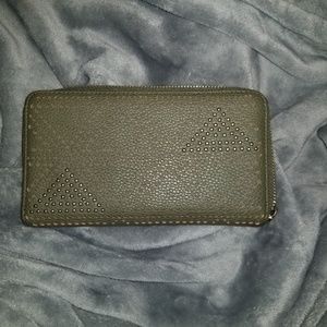Green studded Wallet